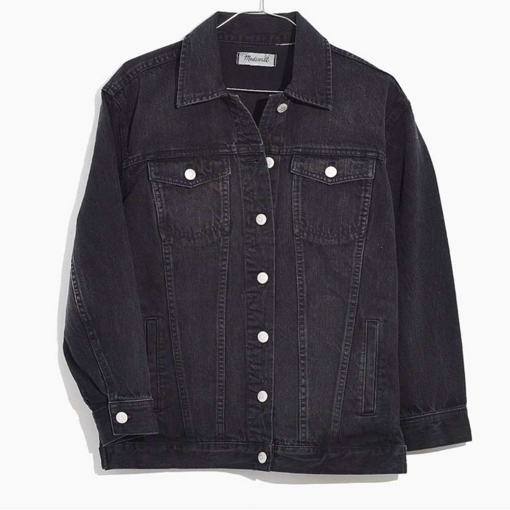 Madewell Black Denim Jacket